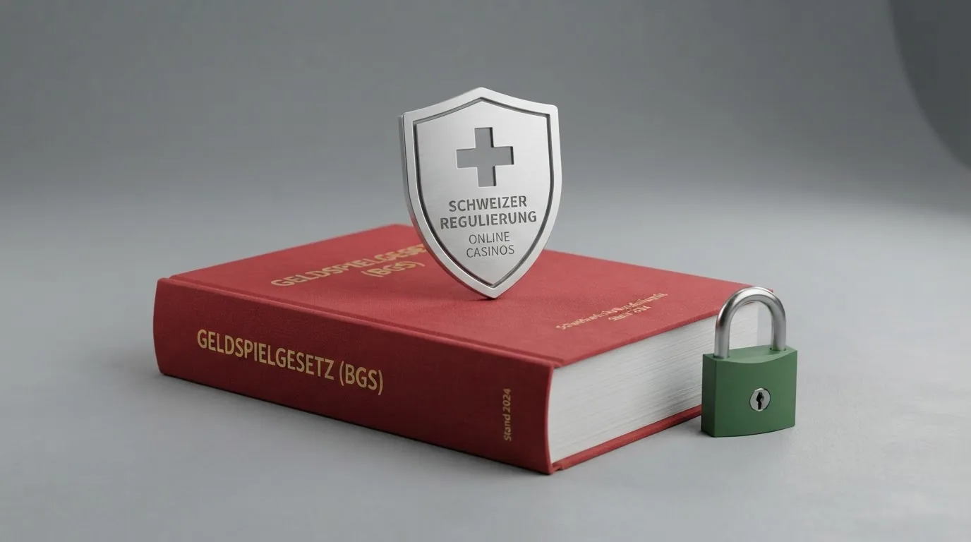 ESBK-Logo neben Schweizer Gesetzbuch und einem grünen Schloss-Symbol
