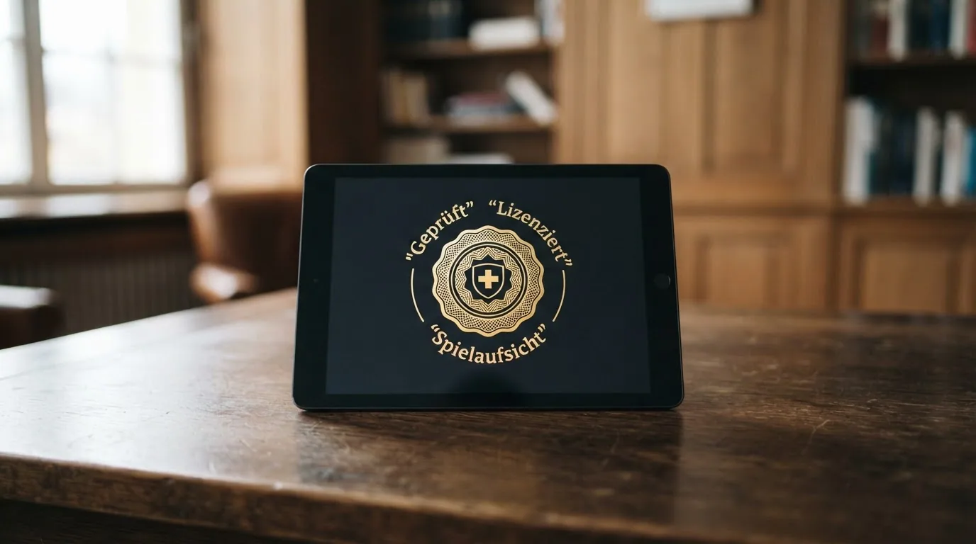 Offizielles ESBK-Logo oder Bundesamt-Gebäude mit Schweizer Kreuz